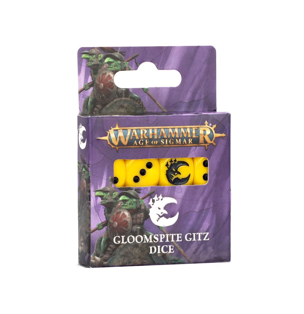 AGE OF SIGMAR: GLOOMSPITE GITZ DICE<br>(Shipped in 14-28 days)