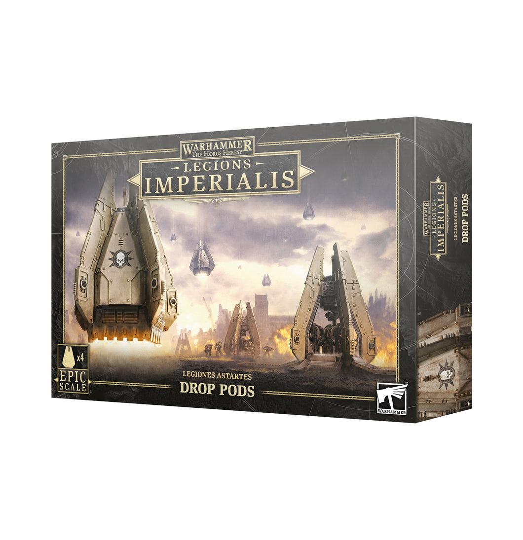 LEGIONS IMPERIALIS: LEGION DROP PODS<br>(Shipped in 14-28 days)