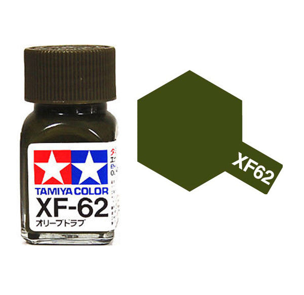 Tamiya XF-62 Olive Drab Enamel<br>(Shipped in 10-14 days)