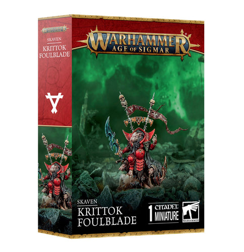 SKAVEN: KRITTOK FOULBLADE<br>(Shipped in 14-28 days)