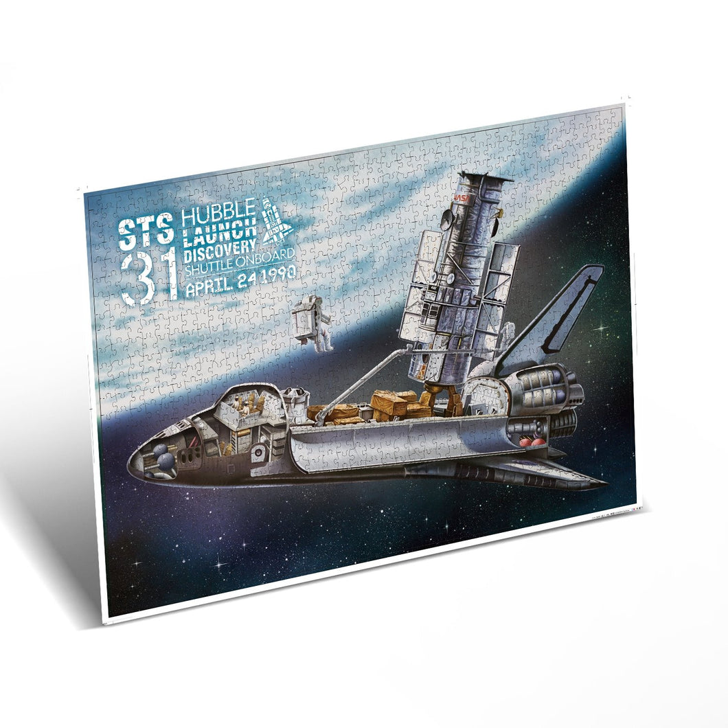 CubicFun NASA - Hubble Telescope & Shuttle Orbiter 1000pcs<br>(Shipped in 10-14 days)