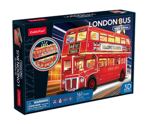 CubicFun LED London Double Decker Bus 87pcs<br>(Shipped in 10-14 days)