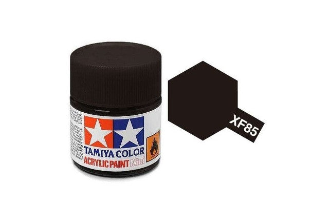 Tamiya XF-85 Rubber Black Mini Acrylic 10ml<br>(Shipped in 10-14 days)