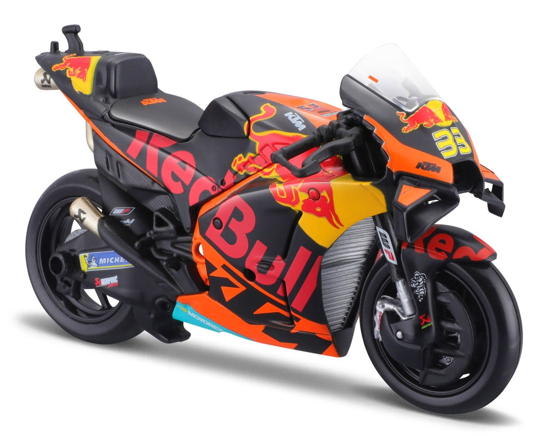 Maisto 1/18 RedBull KTM RC16 MotoGP2021(#33B.Binder)DISC<br>(Shipped in 10-14 days)