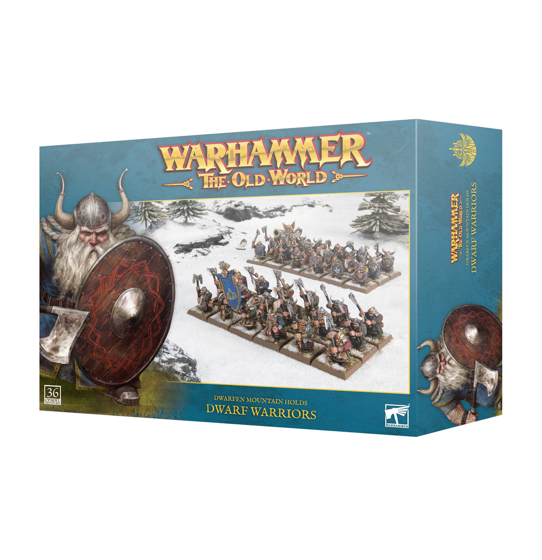 DWARFEN MOUNTAIN HOLDS: DWARF WARRIORS<br>(Shipped in 14-28 days)
