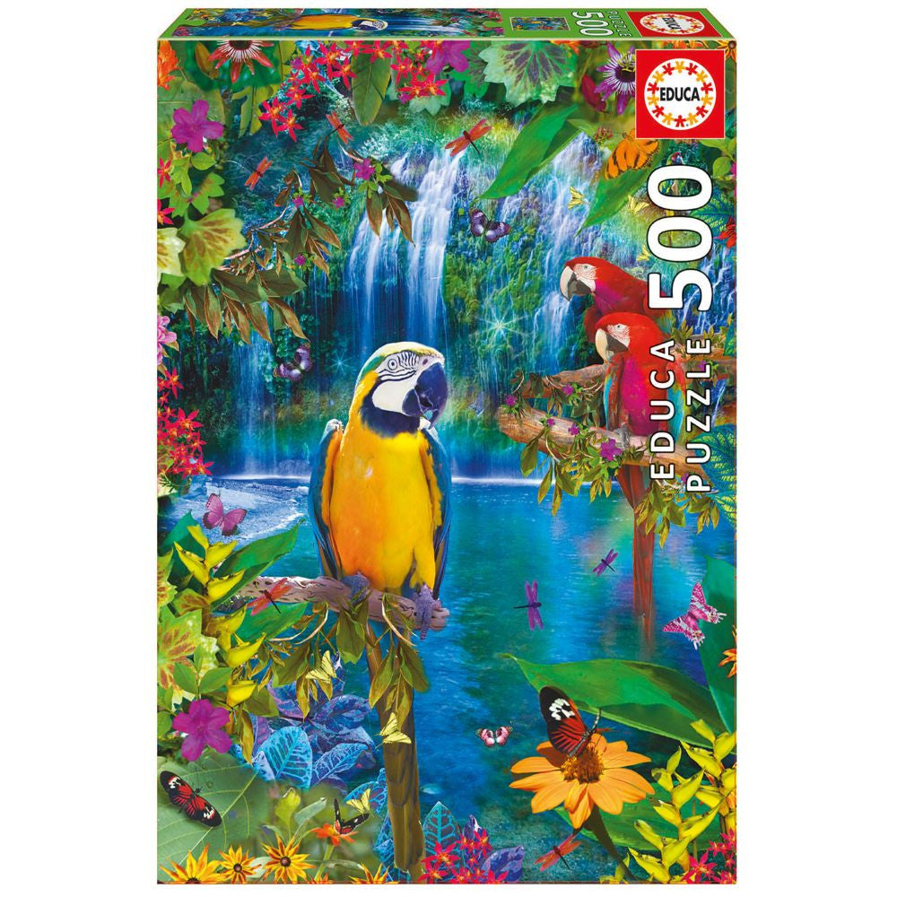 Educa Bird Tropical Land (1x500pc)<br>(Shipped in 10-14 days)
