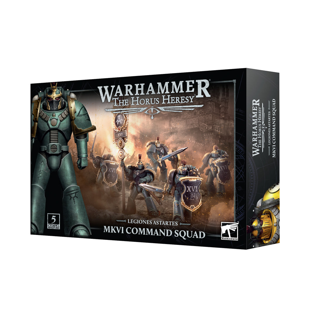 LEGIONES ASTARTES: MKVI COMMAND SQUAD<br>(Shipped in 14-28 days)