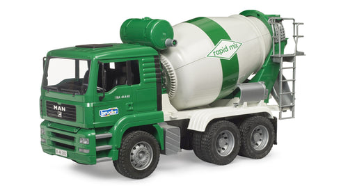 Bruder Toys MAN TGA Cement mixer truck rapid mix<br>(Shipped in 10-14 days)