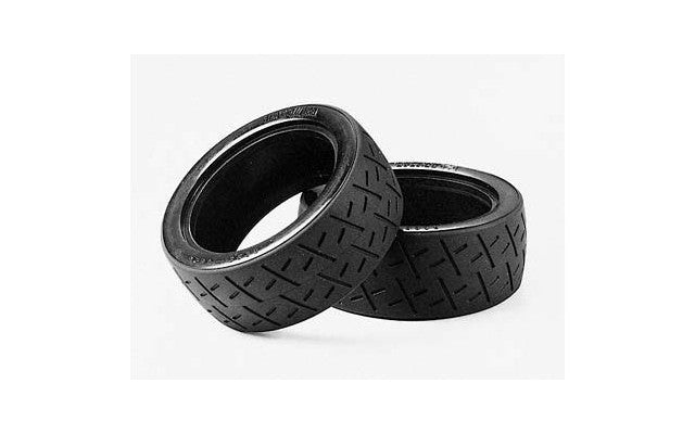 Tamiya Racing Semi-Slick Tyres (2)<br>(Shipped in 10-14 days)