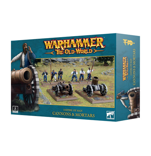 EMPIRE OF MAN: CANNONS & MORTARS<br>(Shipped in 14-28 days)
