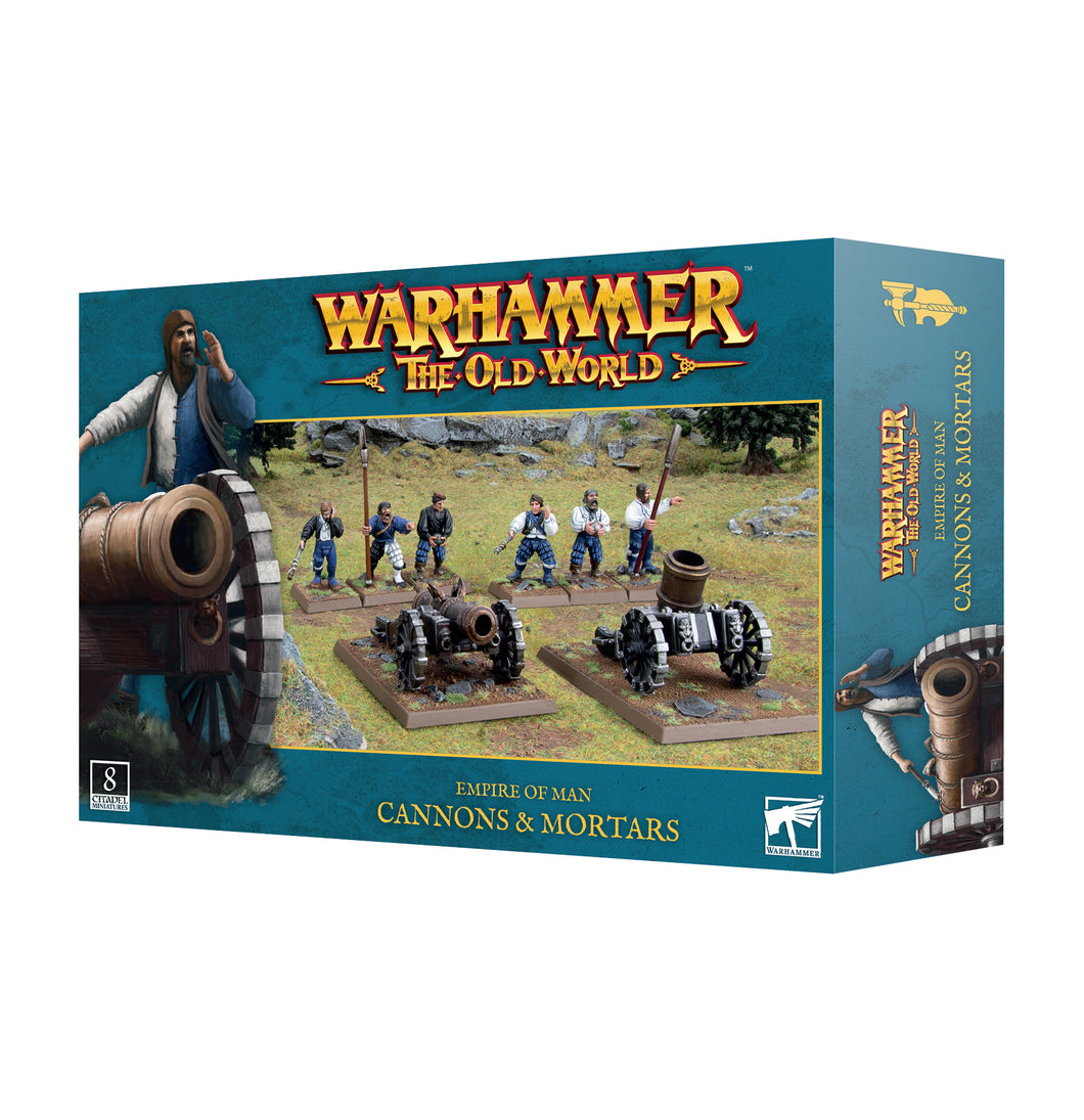 EMPIRE OF MAN: CANNONS & MORTARS<br>(Shipped in 14-28 days)