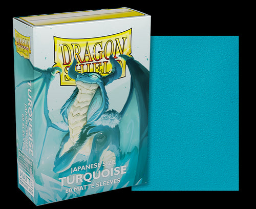 Turquoise Matte Japanese Sleeves DragonShield