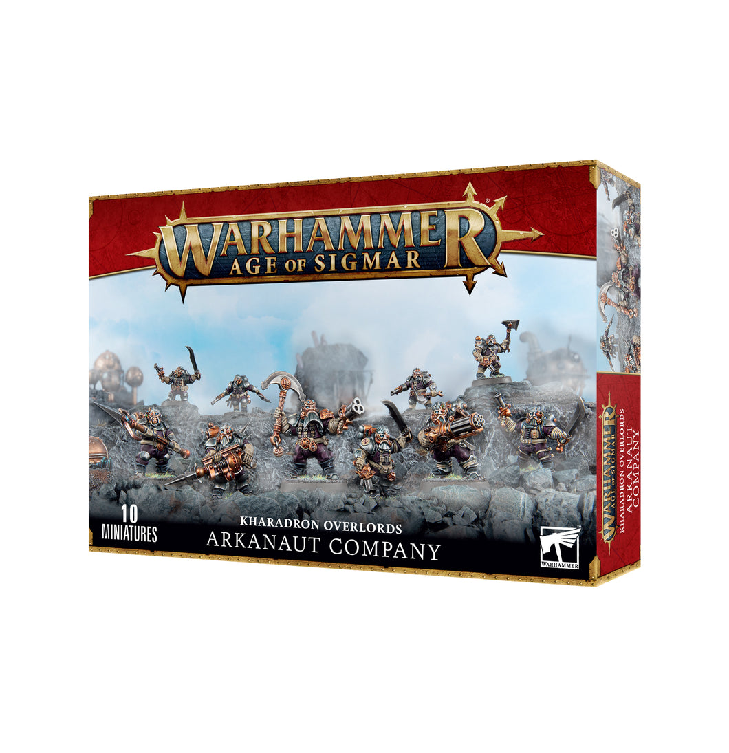 KHARADRON OVERLORDS: ARKANAUT COMPANY<br>(Shipped in 14-28 days)