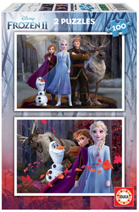 Educa Frozen 2 (2x100pc)<br>(Shipped in 10-14 days)