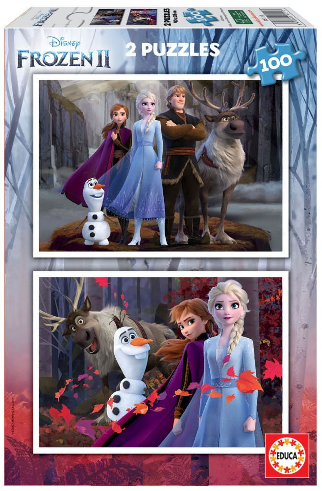 Educa Frozen 2 (2x100pc)<br>(Shipped in 10-14 days)