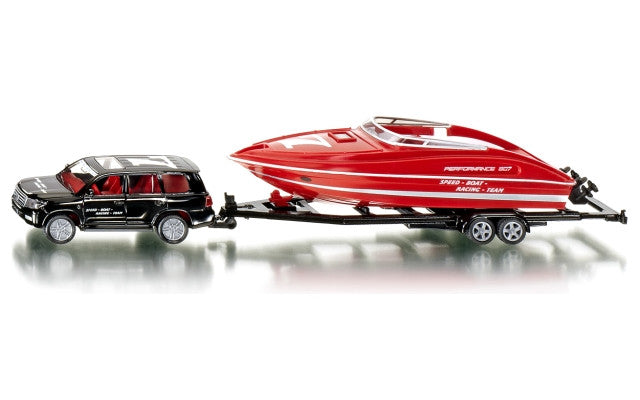 Siku 1/55 Toyota Landcruiser w/Motorboat<br>(Shipped in 10-14 days)