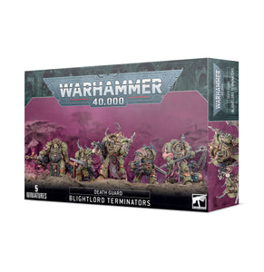 DEATH GUARD: BLIGHTLORD TERMINATORS<br>(Shipped in 14-28 days)