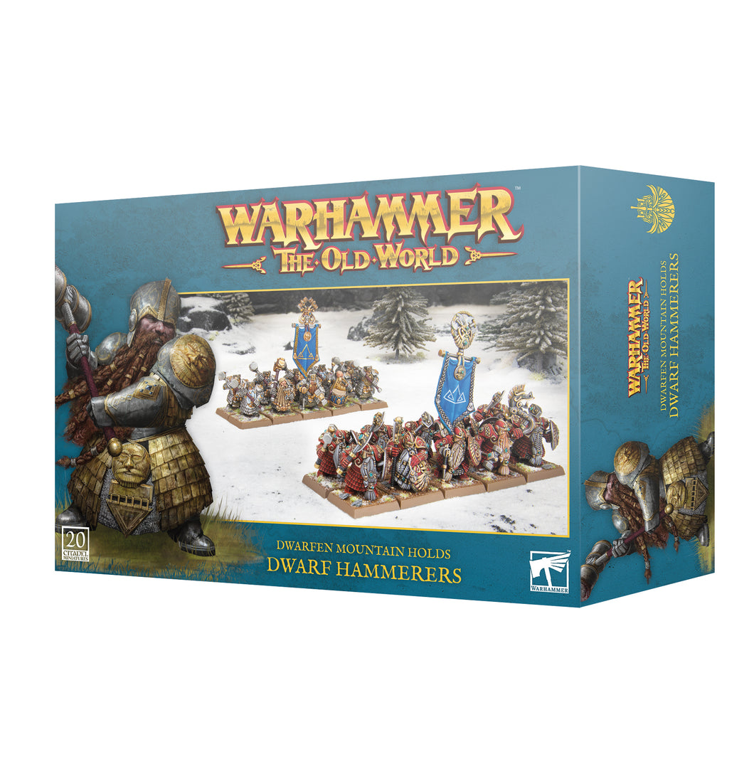 DWARFEN MOUNTAIN HOLDS: DWARF HAMMERERS<br>(Shipped in 14-28 days)