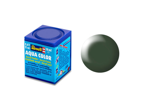 Revell Silk Dark Green(RAL 6020) Acrylic (18ml)<br>(Shipped in 10-14 days)