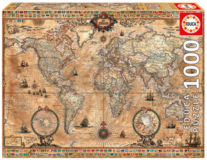 Educa World Map (1x1000pc)<br>(Shipped in 10-14 days)