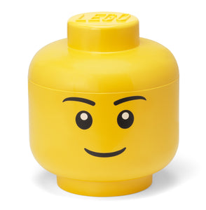 LEGO Room LEGO Storage Head (Large) - Boy<br>(Shipped in 10-14 days)