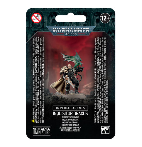 IMPERIAL AGENTS: INQUISITOR DRAXUS<br>(Shipped in 14-28 days)