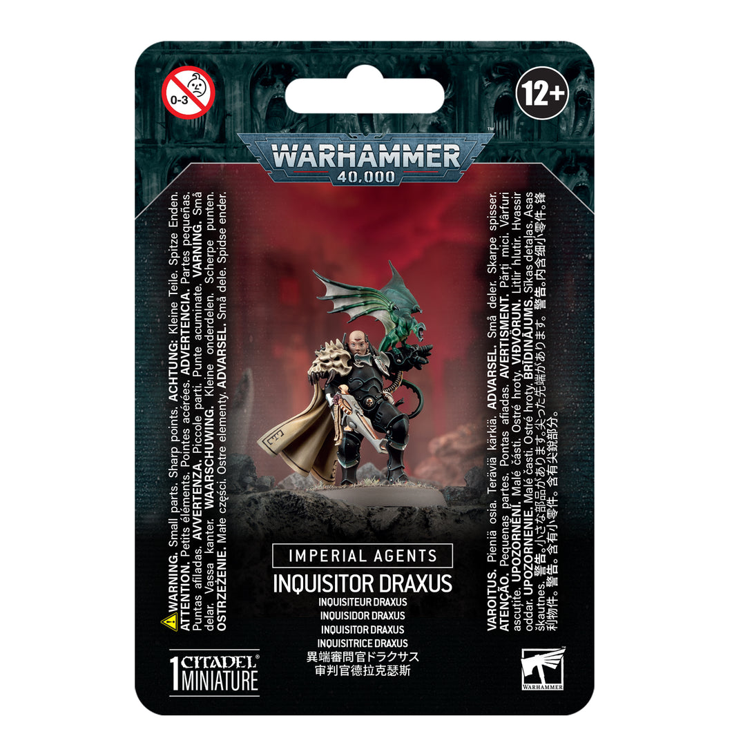 IMPERIAL AGENTS: INQUISITOR DRAXUS<br>(Shipped in 14-28 days)