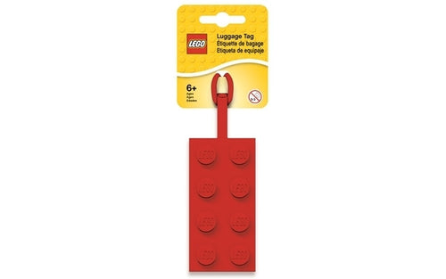 LEGO IQHK LEGO 2x4 Red Luggage Tag<br>(Shipped in 10-14 days)