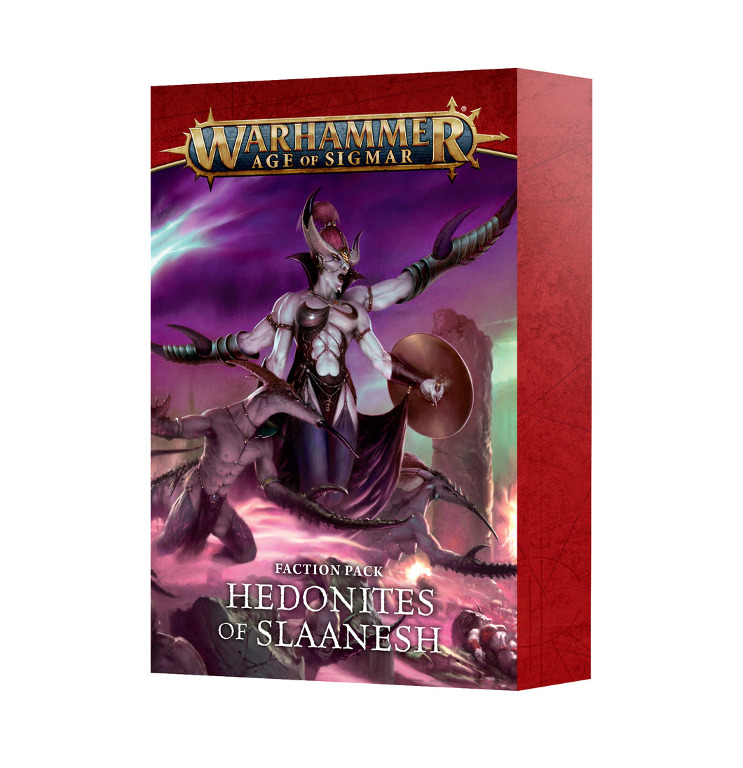 FACTION PACK: HEDONITES OF SLAANESH ENG<br>(Shipped in 14-28 days)