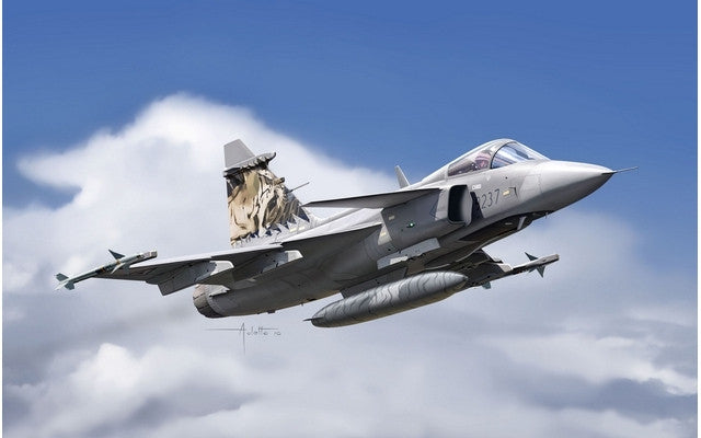 Italeri 1/72 JAS 39 Gripen (SAAF Decals Included)<br>(Shipped in 10-14 days)
