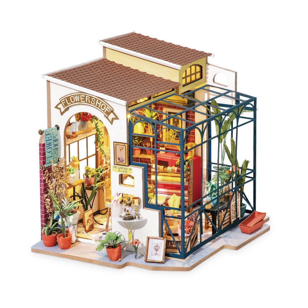 Robotime DIY House - Emily's Flower Shop<br>(Shipped in 10-14 days)