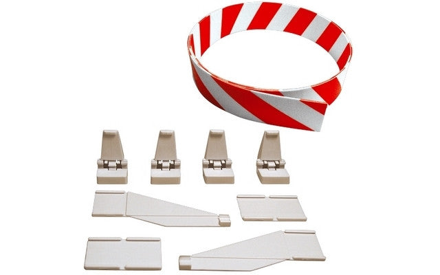 Carrera Guard Rail Set 3m w/supports<br>(Shipped in 10-14 days)