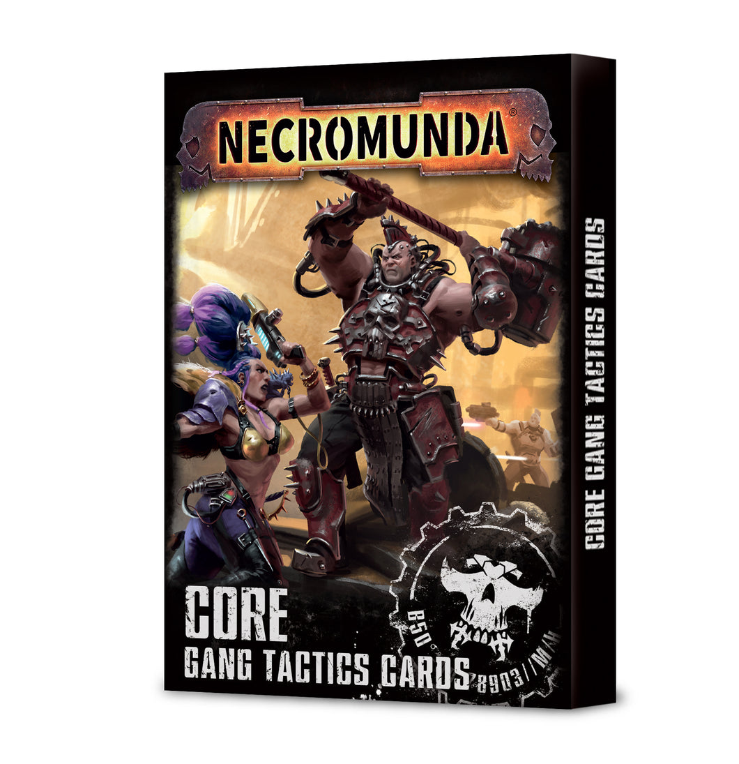 NECROMUNDA: CORE GANG TACTICS CARDS ENG<br>(Shipped in 14-28 days)