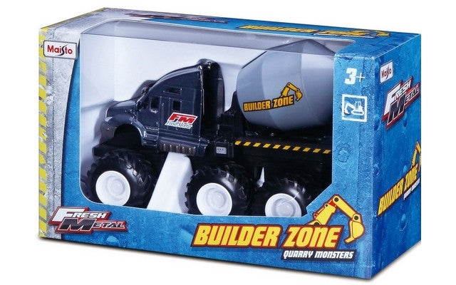 Maisto FM Builder Zone Quarry Monsters (6 Asst)<br>(Shipped in 10-14 days)