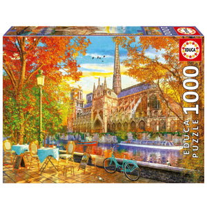 Educa Notre Dame In Autumn (1x1000pc)<br>(Shipped in 10-14 days)