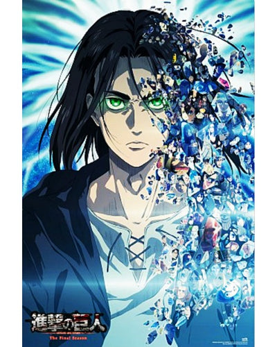 Attack-on-titan-eren-yeage Poster 22