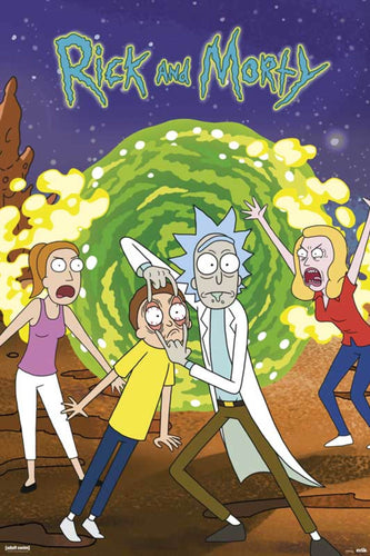 Rick and Morty Portal II Poster 18