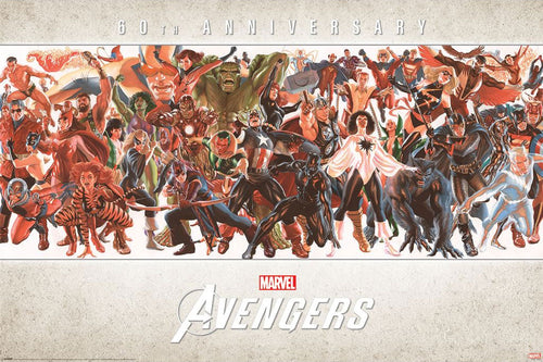 60th anniversary Avengers Poster 31