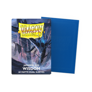 Wisdom Japanese Size Dual Matte Sleeves DragonShield