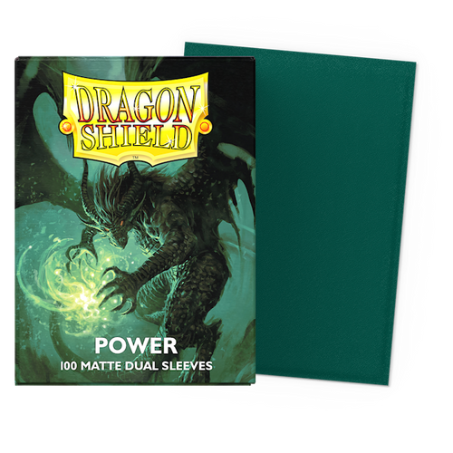 Power Dual Matte Standard Sleeves DragonShield
