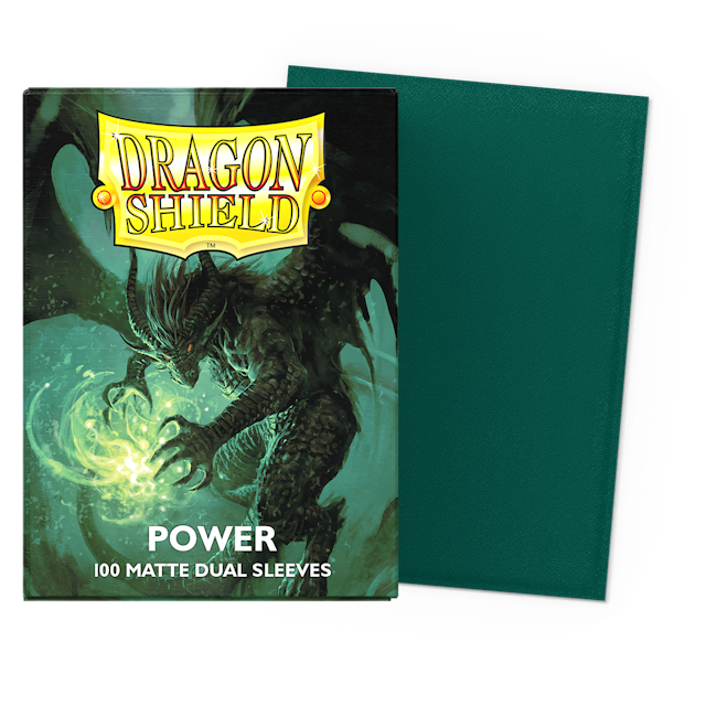 Power Dual Matte Standard Sleeves DragonShield