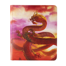 Load image into Gallery viewer, Wood Dragon Zipster Binder Dragon Shield