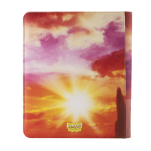 Load image into Gallery viewer, Wood Dragon Zipster Binder Dragon Shield