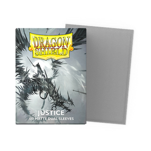 Justice Dual Matte Standard Sleeves DragonShield