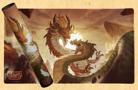 DragonShield Wood Snake 2025 Playmat + Tube