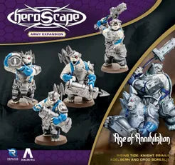Heroscape Rising Tide - Knight Primus Adelbern and Ordo Borealis Army Expansion