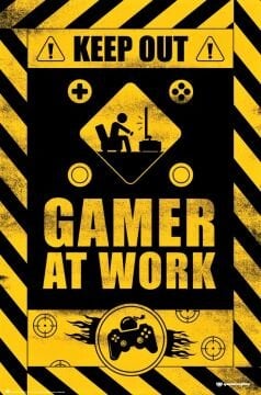 Gamer at work Poster 20