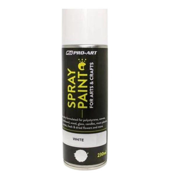Pro-Art Spray Paint White 230ml