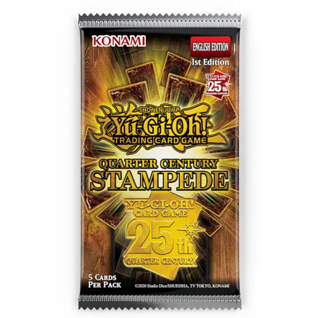 Yu-Gi-Oh! Quarter Century Stampede Booster