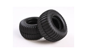 Tamiya Rear Tyre (2) for 58043/58346/58452<br>(Shipped in 10-14 days)